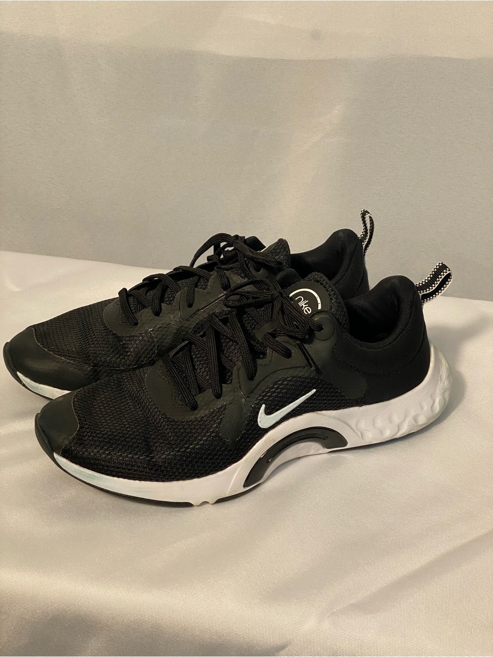 Woman’s Nike Black and White Running Shoes